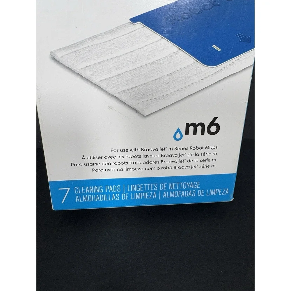 iRobot Braava Jet m6 Wet Mopping Pads 7 Pack Genuine OEM Replacement Open Box